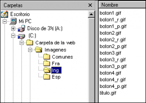 Estructura d'arxius per a diversos idiomes