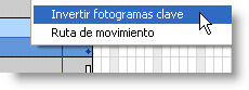 Invertir fotogramas clave