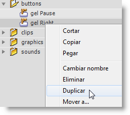 Duplicar botón