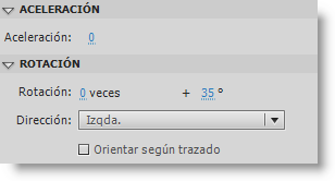 Aceleración y rotación